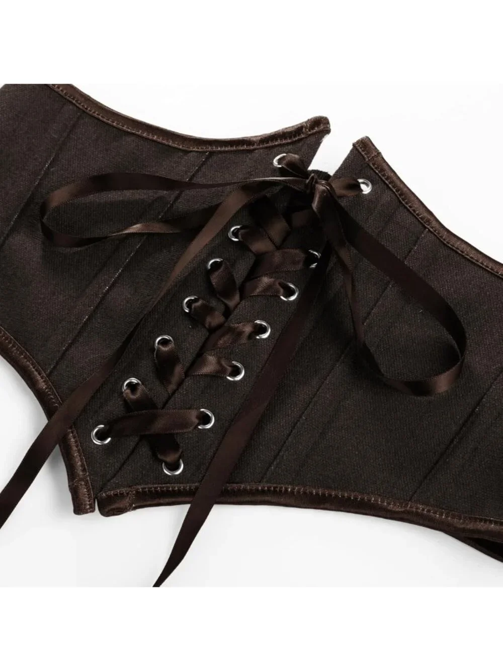 Floral Lace Up Underbust Corset Belt for Women | Scarlet Darkness Style